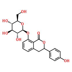Hydrangenol8-O-glucoside structure, CAS 67600-94-6