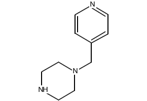 1-(4-Pyridylmethyl)piperazine structure, CAS 62089-74-1