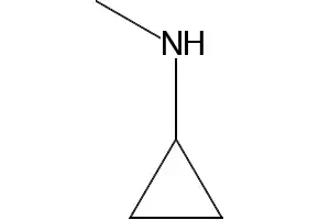 N-Methylcyclopropanamine structure, CAS 5163-20-2