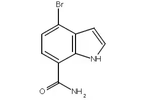 4-ethoxy-1H-indole-7-carboxamide structure, CAS 1253792-52-7