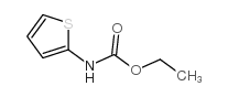 2-Thienyl-carbamicacidethylester structure, CAS 105995-16-2