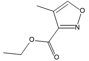 ethyl4-methylisoxazole-3-carboxylate structure, CAS 38061-69-7