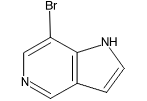 7-Bromo-1H-pyrrolo[3,2-c]pyridine structure, CAS 902837-42-7