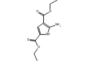 Diethyl5-amino-2,4-pyrroledicarboxylate structure, CAS 187724-98-7