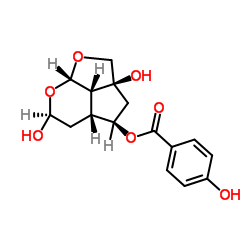 Catalpin structure, CAS 1390-72-3