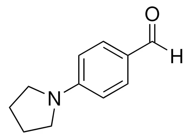 4-(1-Pyrrolidino)benzaldehyde structure, CAS 51980-54-2