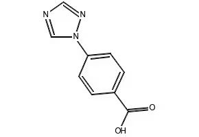 4-(1H-1,2,4-Triazol-1-yl)benzoicacid structure, CAS 162848-16-0