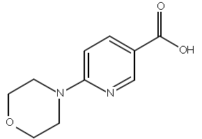 6-Morpholinonicotinicacid structure, CAS 120800-52-4