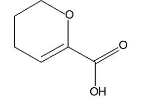 5,6-Dihydro-4H-pyran-2-carboxylicacid structure, CAS 31518-14-6