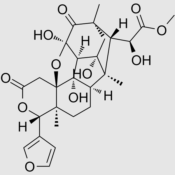 1-O-Deacetyl-2alpha-hydroxykhayanolideE structure, CAS 1189801-51-1