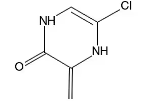 5-chloro-3-methyl-2(1H)-Pyrazinone structure, CAS 105985-18-0