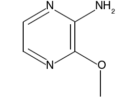3-methoxypyrazin-2-amine structure, CAS 4774-10-1