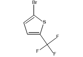 2-Bromo-5-(trifluoromethyl)thiophene structure, CAS 143469-22-1