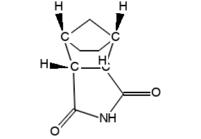 2,3-Norbornanedicarboximide,exo-(8CI); structure, CAS 14805-29-9