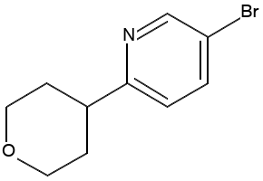 4-(5-bromothiophen-2-ylsulfonyl)tetrahydro-2H-pyran structure, CAS 1253790-83-8