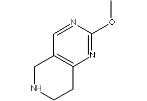 2-methoxy-5,6,7,8-tetrahydropyrido[4,3-d]pyrimidine structure, CAS 880361-83-1