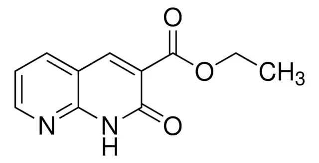 ethyl4-hydroxy-2-oxo-1,2-dihydro-1,8-naphthyridine-3-carboxylate structure, CAS 1186189-28-5
