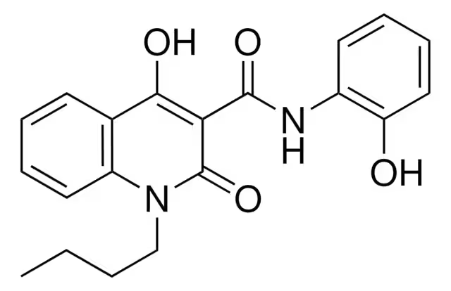 ethyl4-hydroxy-2-oxo-1-phenyl-1,2-dihydro-1,8-naphthyridine-3-carboxylate structure, CAS 138305-20-1