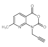 7-methyl-1-(prop-2-ynyl)-1H-pyrido[2,3-d][1,3]oxazine-2,4-dione structure, CAS 1253791-85-3