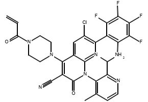 ethyl4-hydroxy-7-methyl-2-oxo-1-(prop-2-ynyl)-1,2-dihydro-1,8-naphthyridine-3-carboxylate structure, CAS 1253791-04-6