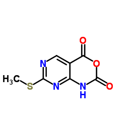 7-(methylthio)-1H-pyrimido[4,5-d][1,3]oxazine-2,4-dione structure, CAS 1253789-64-8