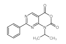1-isopropyl-7-phenyl-1H-pyrimido[4,5-d][1,3]oxazine-2,4-dione structure, CAS 1253792-13-0
