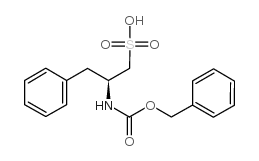 S-2-CBz-3-pheylpropane-1-sulfonicacid structure, CAS 856570-20-2