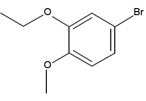 4-bromo-2-ethoxy-1-methoxybenzene structure, CAS 52849-52-2
