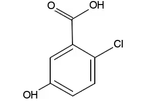 2-chloro-5-hydroxybenzoicacid structure, CAS 56961-30-9