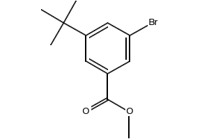 methyl3-bromo-5-tert-butylbenzoate structure, CAS 560131-64-8