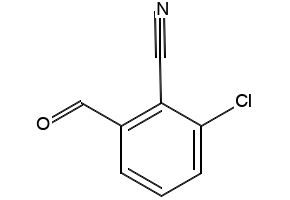 2-chloro-6-formylbenzonitrile structure, CAS 77532-86-6