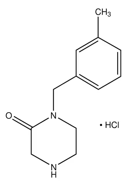 1-(3-Methylbenzyl)piperazine structure, CAS 5321-48-2