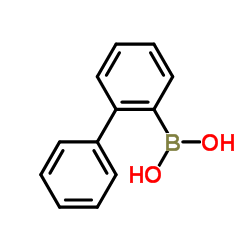 2-Biphenylboronicacid structure, CAS 4688-76-0