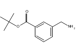 tert-butyl3-(aminomethyl)benzoate structure, CAS 102638-45-9