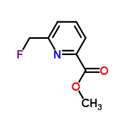 2-Fluoromethylpyridine-6-carboxylicacidmethylester structure, CAS 1209248-98-5