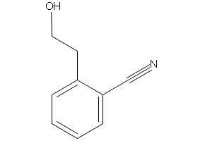 2-(2-hydroxyethyl)benzonitrile structure, CAS 42247-74-5