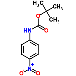 tert-butyl4-nitrophenylcarbamate structure, CAS 18437-63-3