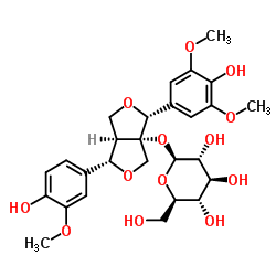 Fraxiresinol1-O-glucoside structure, CAS 89199-94-0