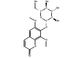 Calycanthoside structure, CAS 483-91-0
