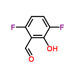 3,6-difluoro-2-hydroxybenzaldehyde structure, CAS 502762-92-7