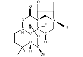 Nodosin structure, CAS 10391-09-0