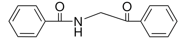N-(2-oxo-2-phenylethyl)benzamide structure, CAS 4190-14-1