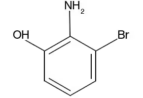 2-Amino-3-bromophenol structure, CAS 116435-77-9