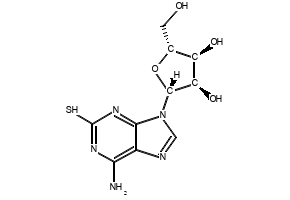 2-Thioadenosine structure, CAS 43157-50-2