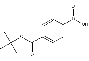 4-(t-Butoxycarbonyl)phenylboronicacid structure, CAS 850568-54-6