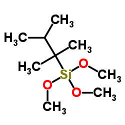 1,1,2,2-Tetramethylethyltrimethoxysilane structure, CAS 142877-45-0