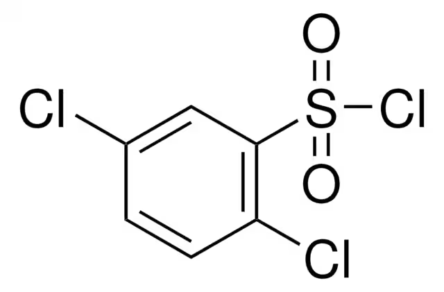 2,5-Dichlorobenzenesulfonylchloride structure, CAS 5402-73-3