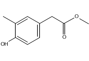 2-(4-Hydroxy-3-methylphenyl)aceticacidmethylester structure, CAS 64360-47-0