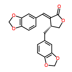Savinin structure, CAS 493-95-8