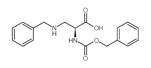 (S)-3-(benzylamino)-2-(benzyloxycarbonylamino)propanoicacid structure, CAS 160885-24-5